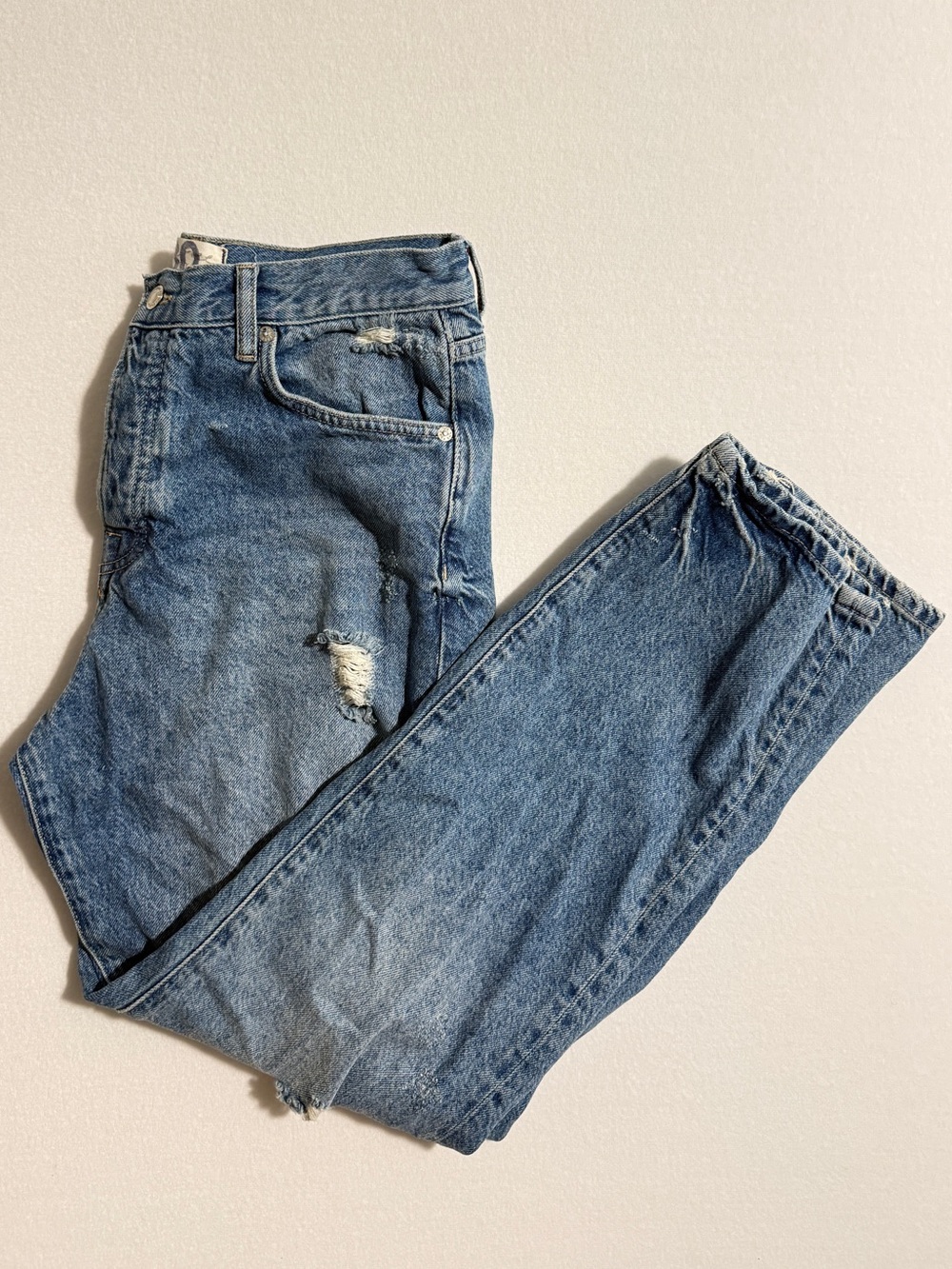 We The Free Size 30 Wide Leg Jeans